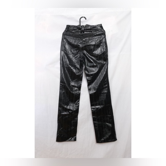 Good American faux leather pants. Size 25 - Picture 5 of 7